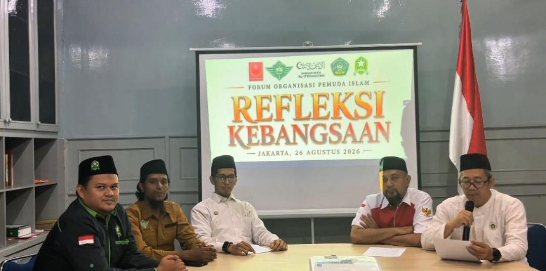 Dalam agenda refleksi kebangsaan Forum Organisasi Pemuda Islam Serukan Masyarakat Tetap Jaga Kondusifitas Saat Penyampaian Aspirasi Diruang Publik