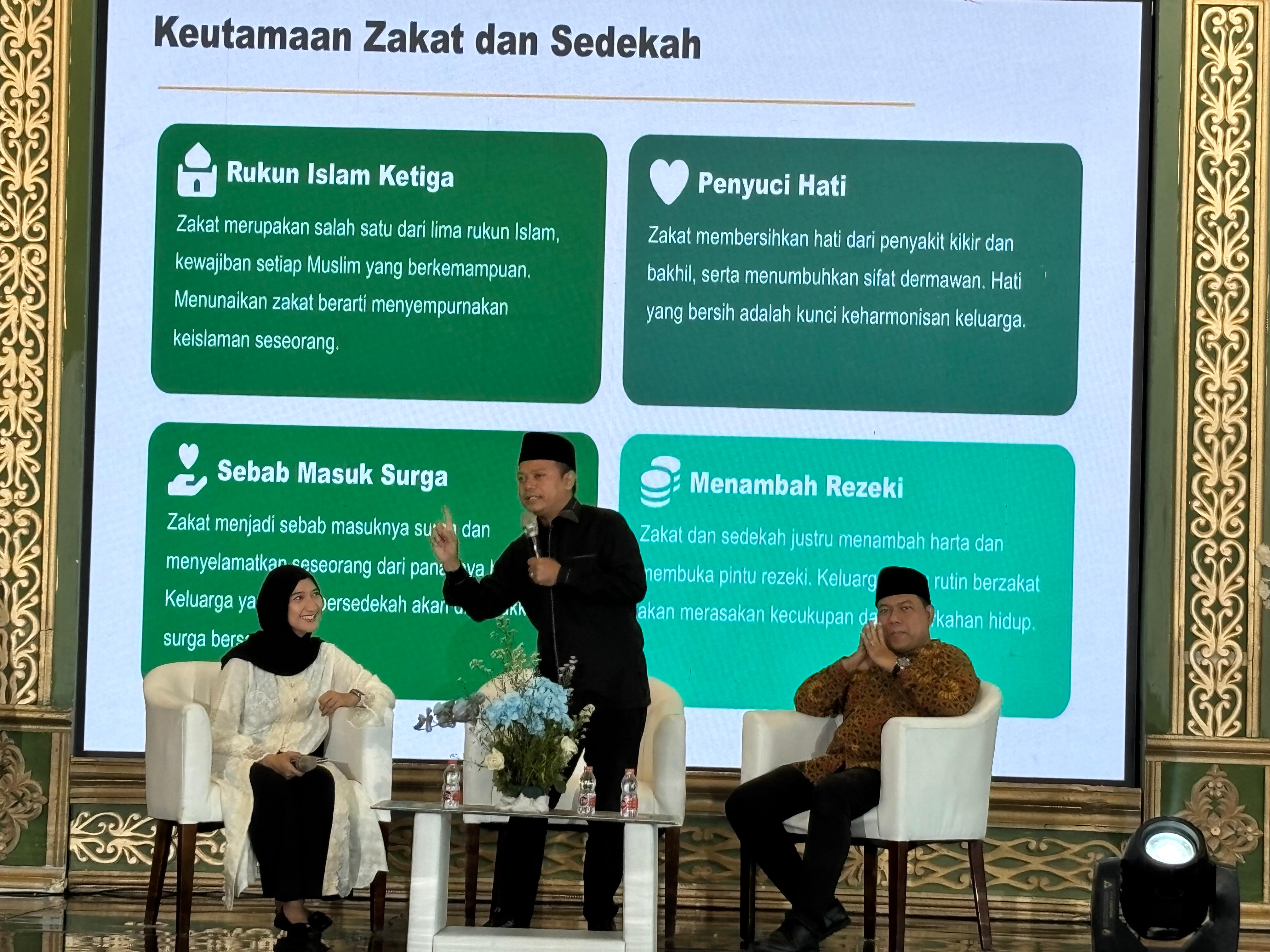 Materi keutamaan zakat dan sedekah oleh kiai Muhibuddin -Direktorat Pemberdayaan Zakat dan Wakaf Dirjen Bimbingan Masyarakat Islam Kementerian Agama (Kemenag)